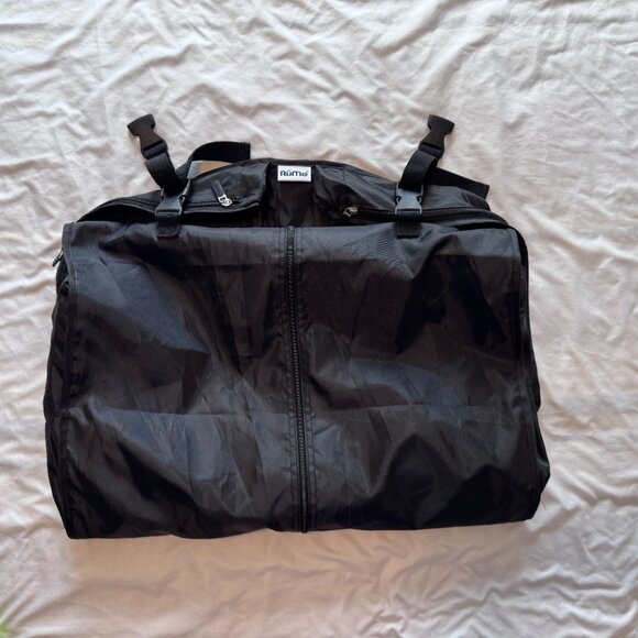 New Rume Garment Travel Organizer 2-in-1 Garment Bag Packing Cubes Black NWOT - Picture 7 of 7